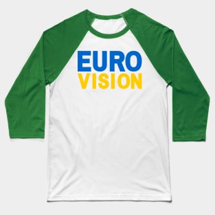 Eurovision - Ukraine Baseball T-Shirt